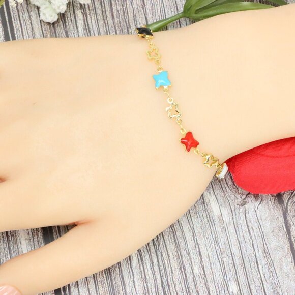 "Trendy Handmade Bracelet – A Stylish Gift for Women & Girls, MAR091920 - Picture 3 of 10